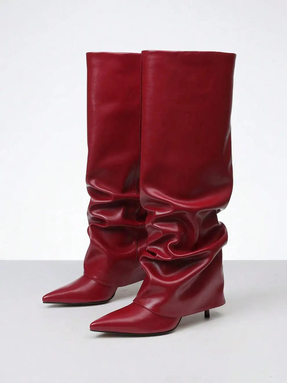 Slouchy Knee High Boots