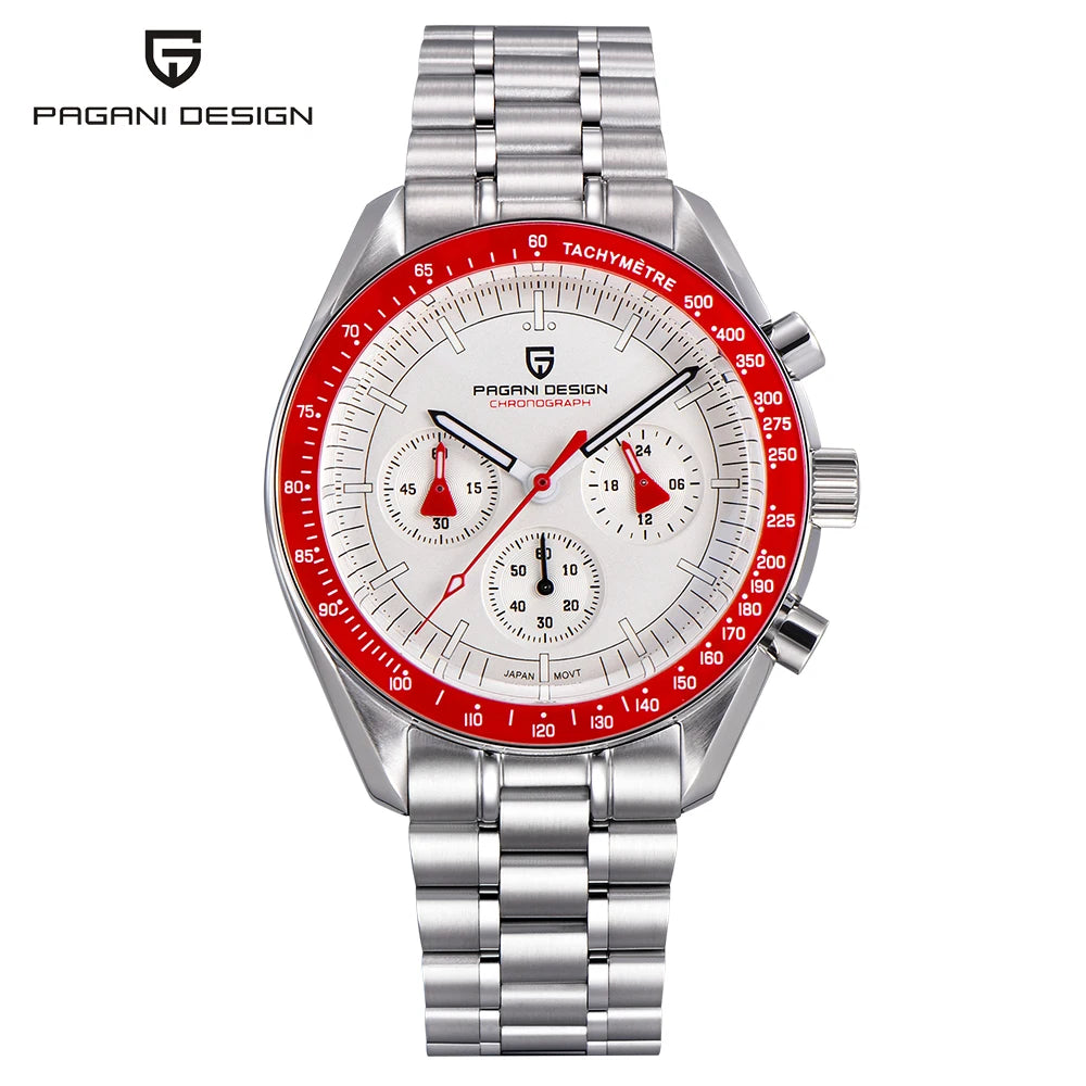 Retro Luxury Quartz Stainless Steel Watch