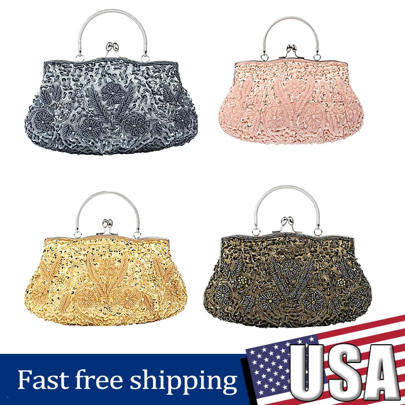 Bridal Embroidered Handbag