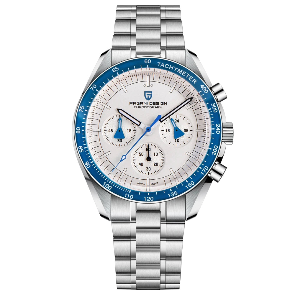 Retro Luxury Quartz Stainless Steel Watch