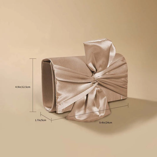 Satin Bow Purse