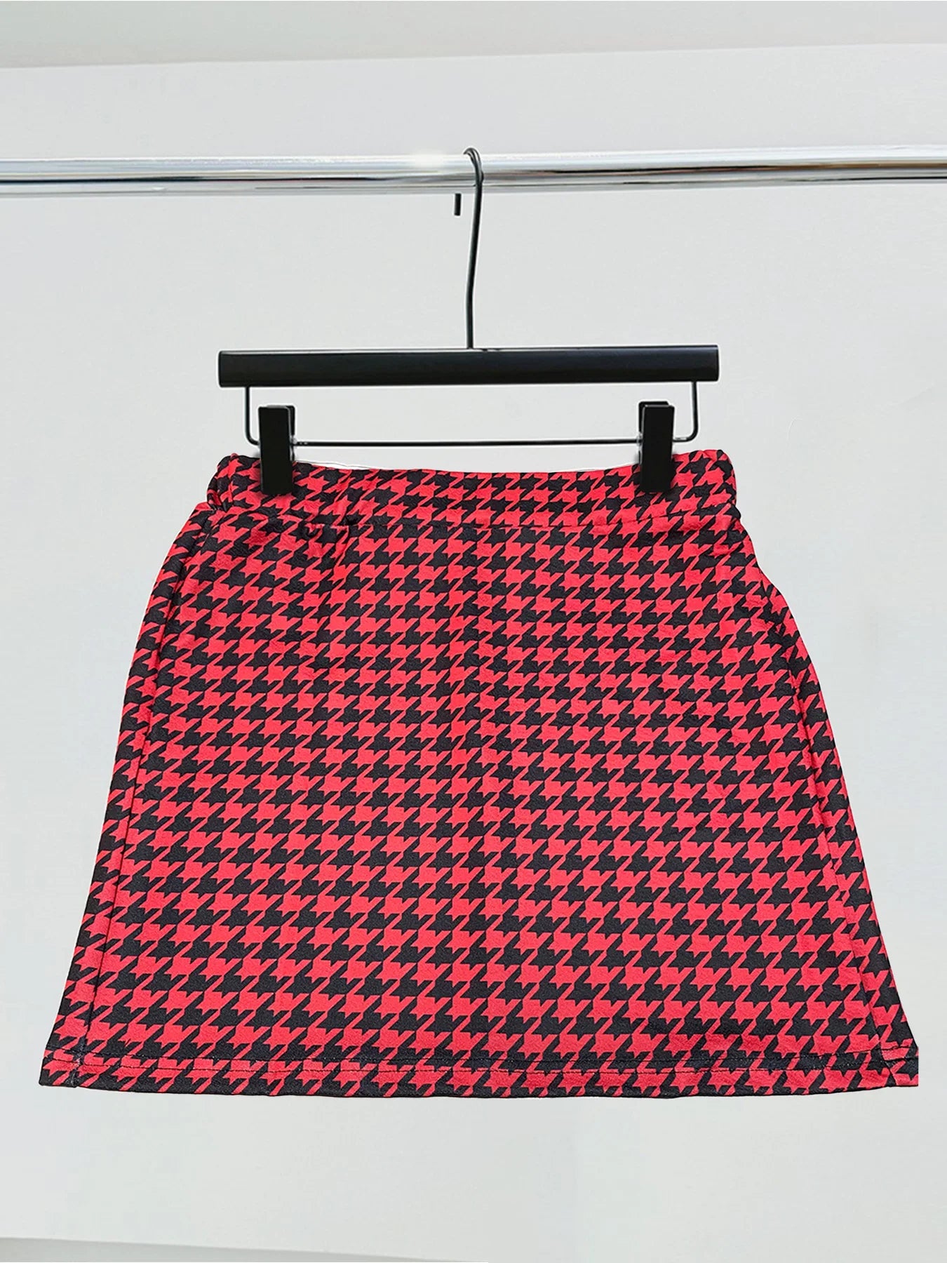 Elastic Waist Half Skirt