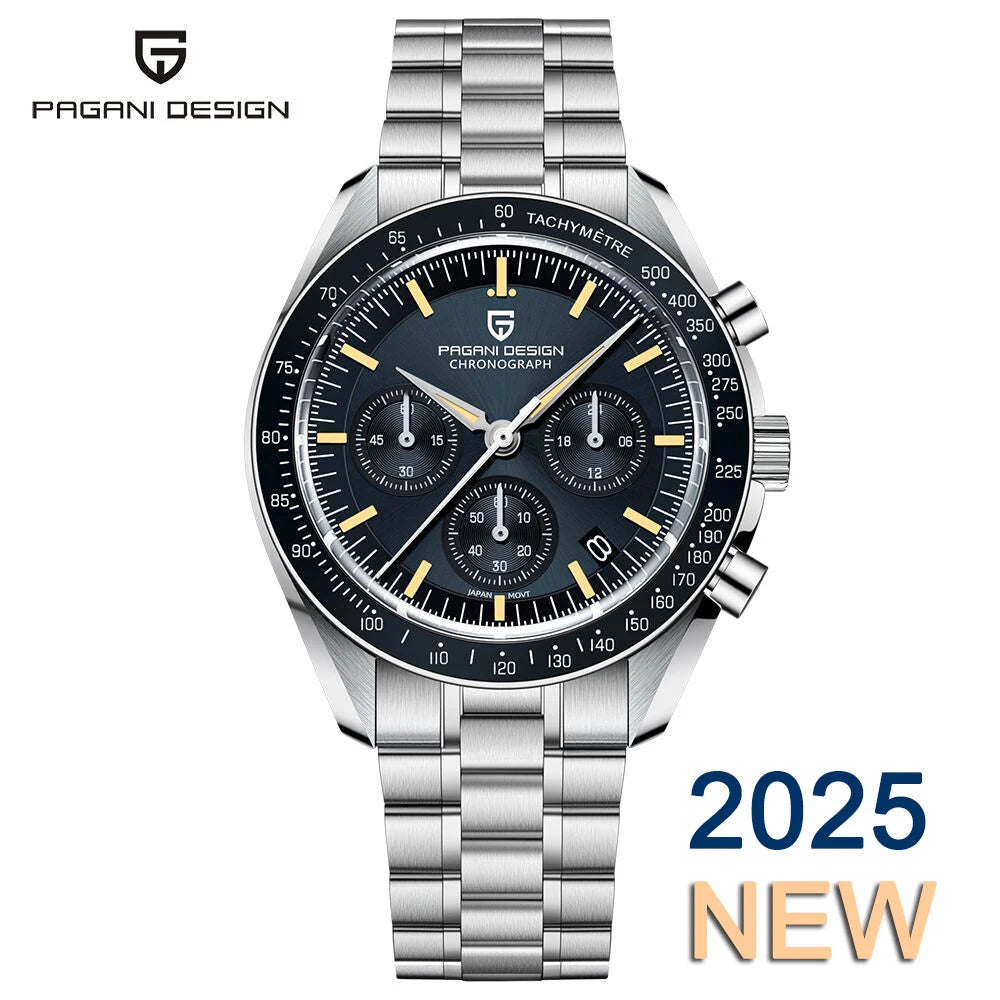 Retro Luxury Quartz Stainless Steel Watch