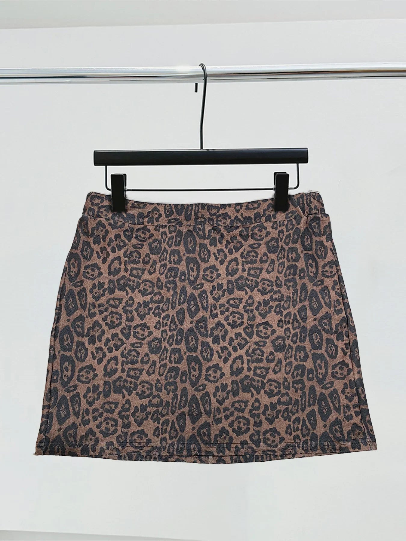 Elastic Waist Half Skirt