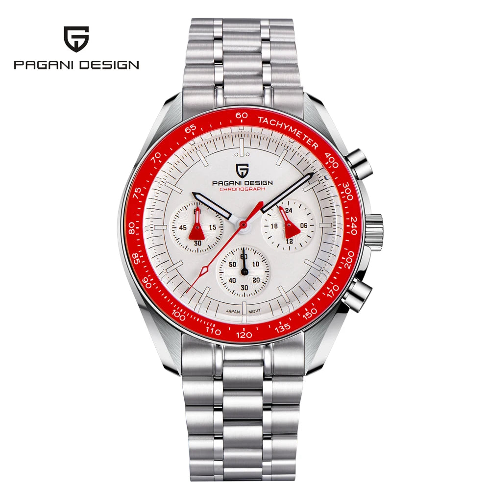 Retro Luxury Quartz Stainless Steel Watch