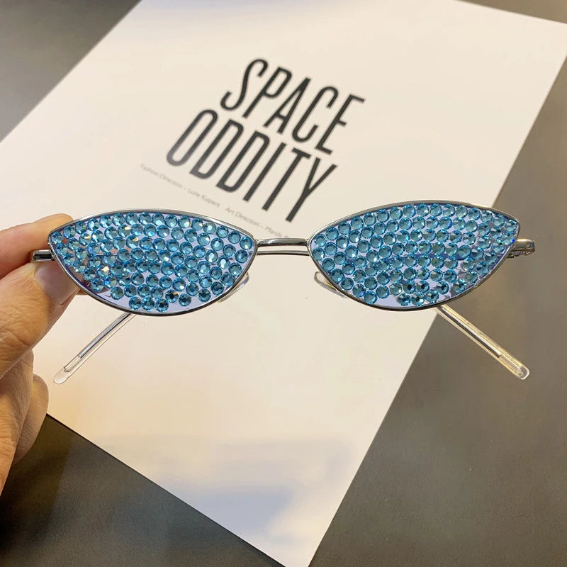 Small Frame Cat Eye Sun Glasses