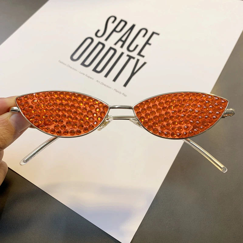 Small Frame Cat Eye Sun Glasses