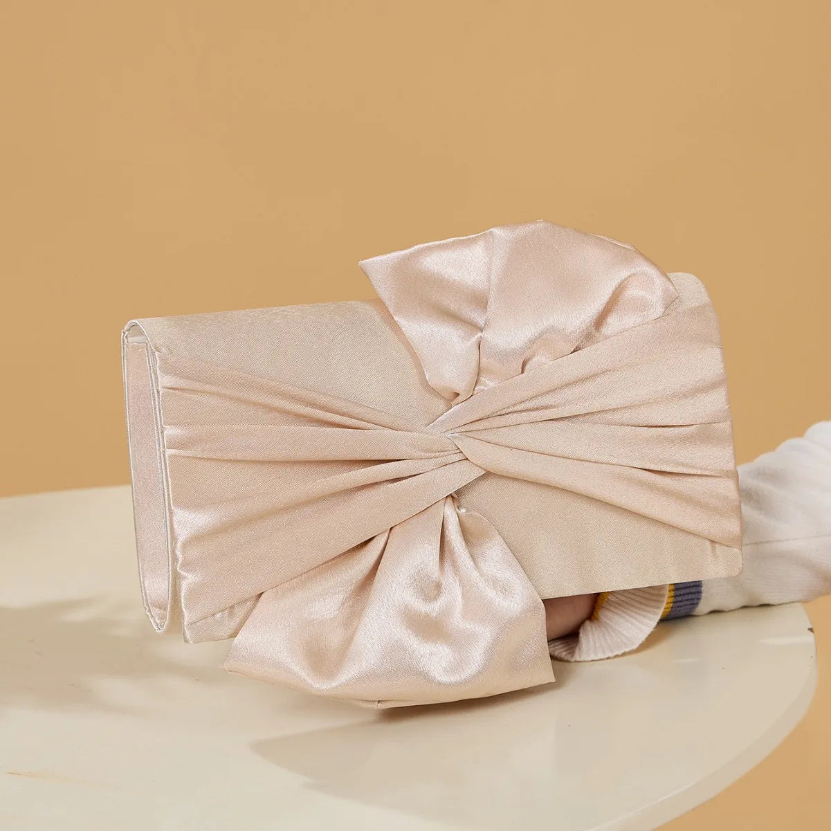 Satin Bow Purse