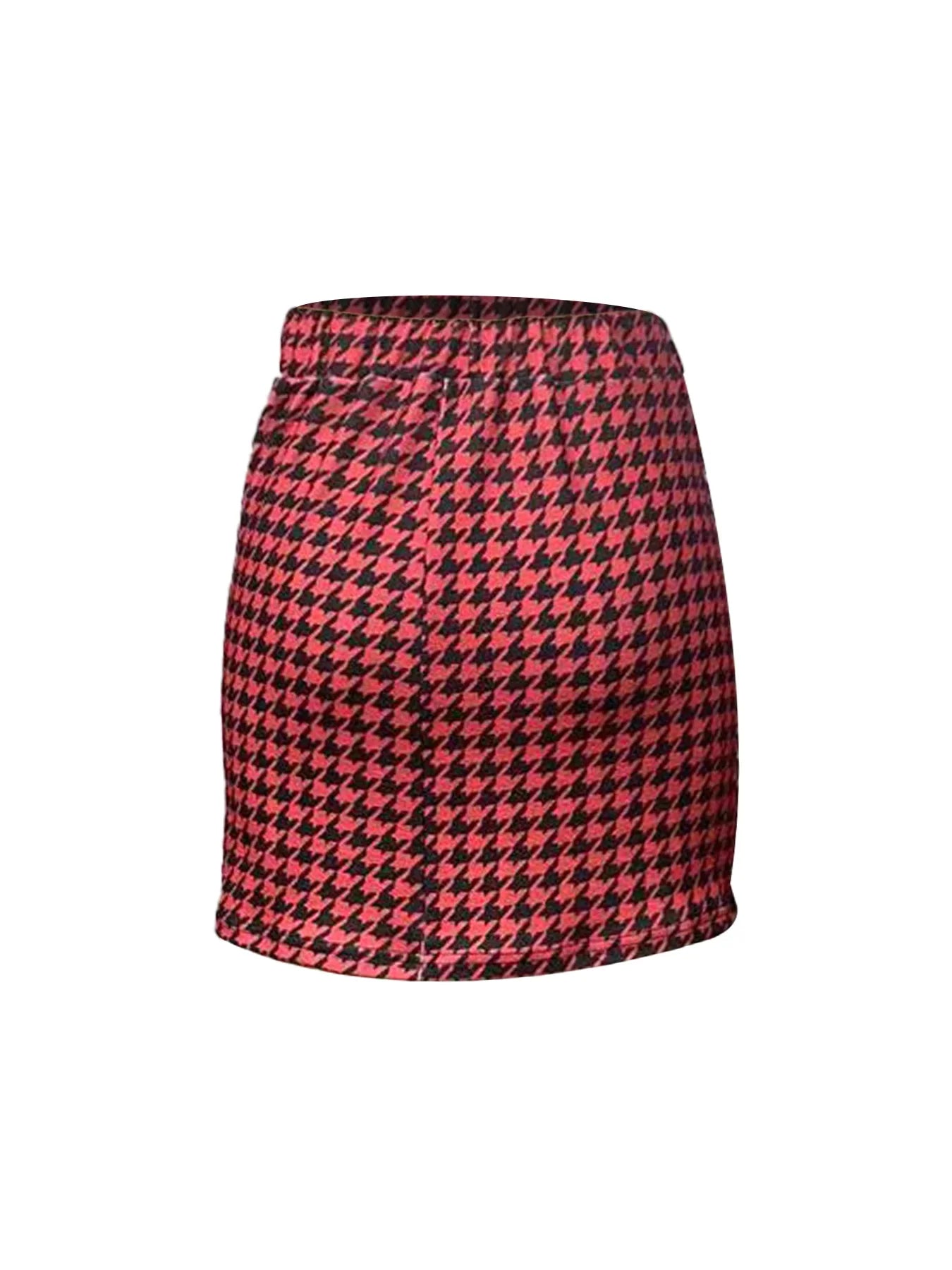 Elastic Waist Half Skirt