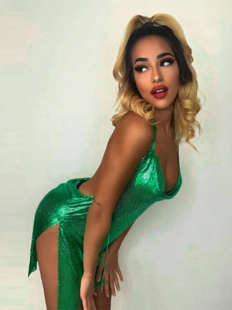 Backless Sexy Short Dress