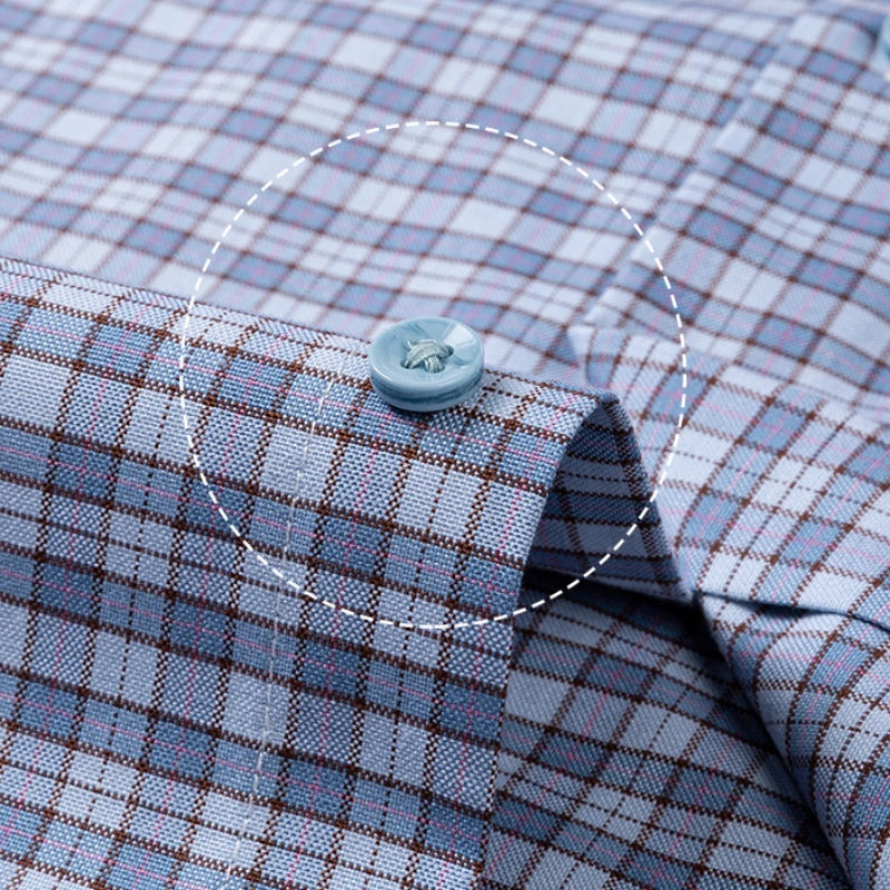 11XL Fits 160KG 10XL Big Tall Hot Sale Oxford 100% Cotton Man Shirts Long Sleeve with Stripes Business Casual Work White Shirt