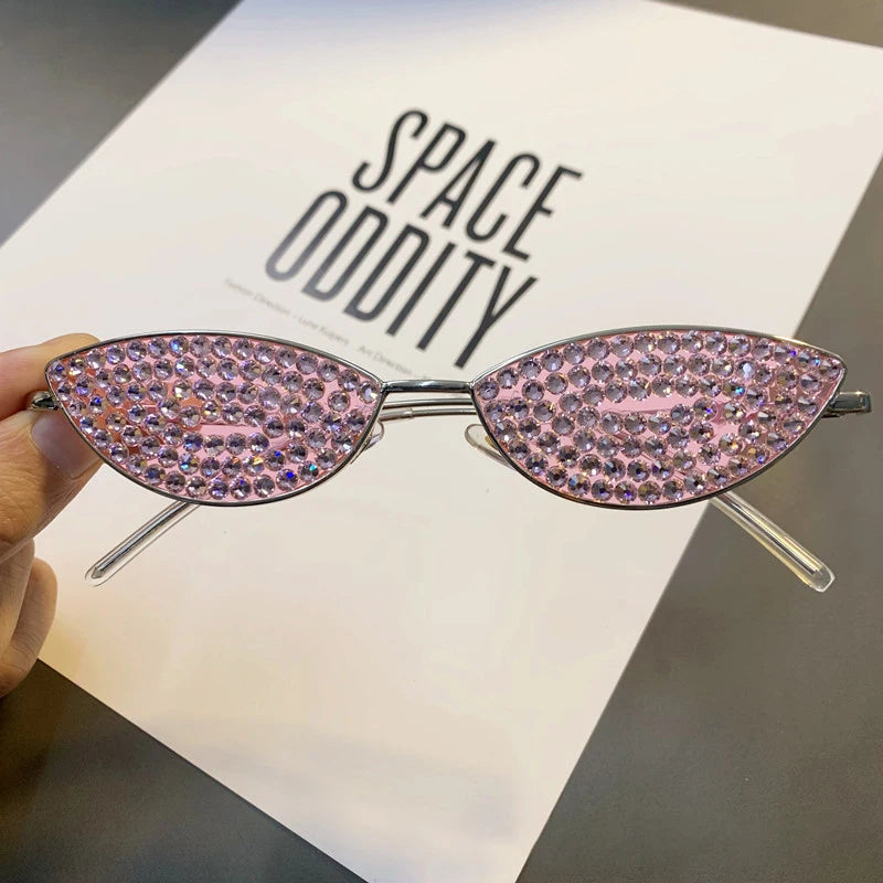 Small Frame Cat Eye Sun Glasses