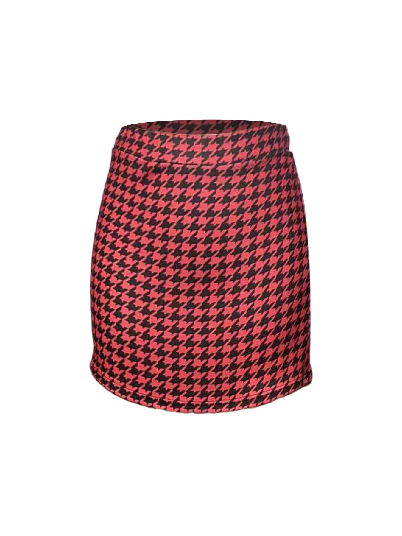 Elastic Waist Half Skirt