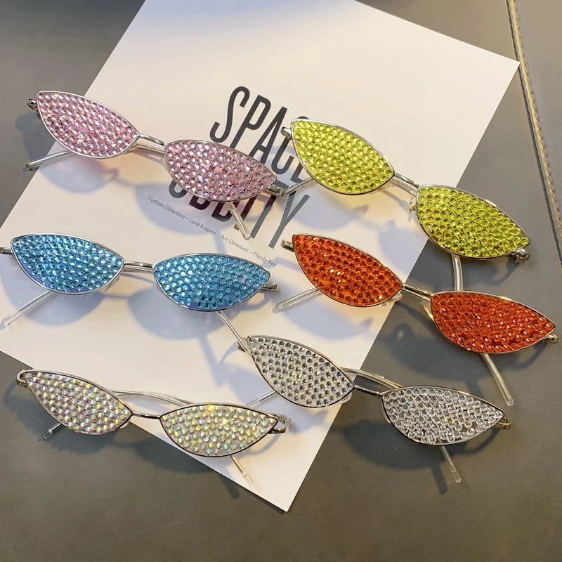 Small Frame Cat Eye Sun Glasses