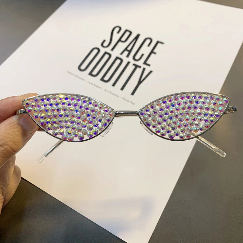 Small Frame Cat Eye Sun Glasses