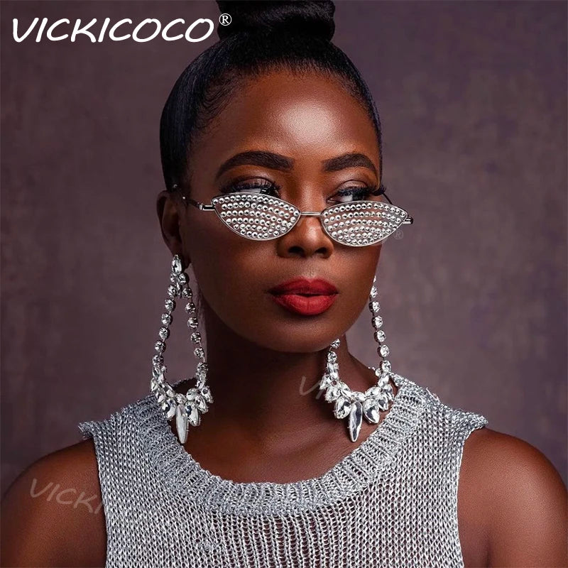 Small Frame Cat Eye Sun Glasses