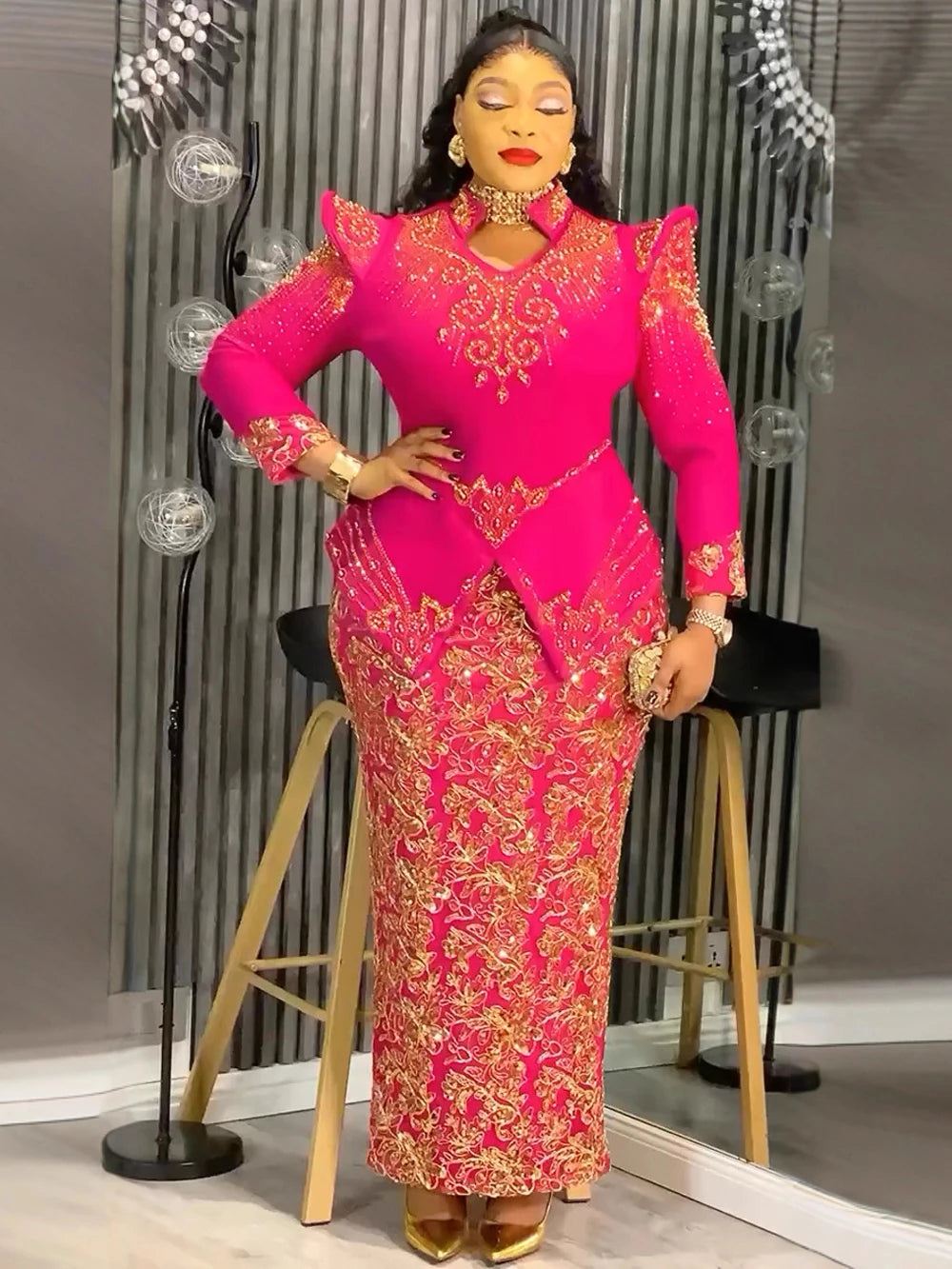 African Evening Dress